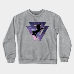 unicorn galaxy Crewneck Sweatshirt